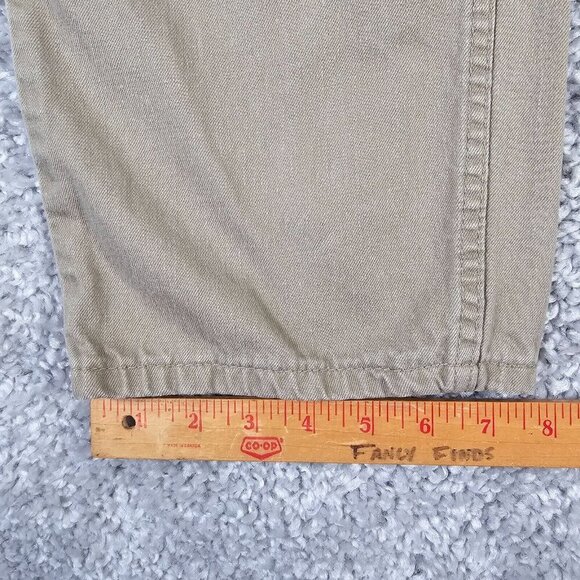 Levis 559 Jeans Mens 36x30 (Fits 34x28) Brown Relaxed Straight Work Pants Casual - Picture 7 of 12
